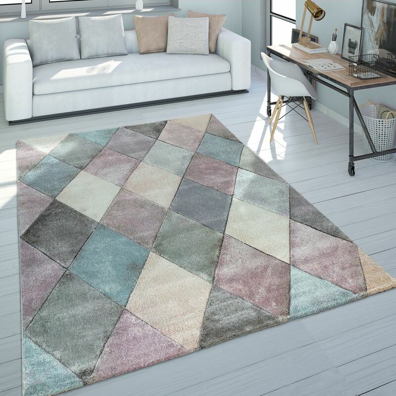 Mack + Milo Alejo Shag Pink Rug & Reviews | Wayfair.co.uk